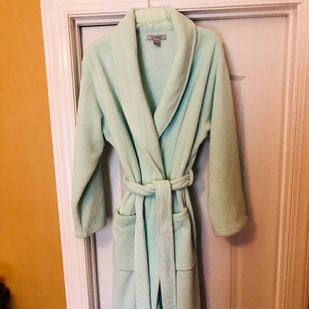 Kim Rodgers by Cypress Spa Blue Robe, Medium